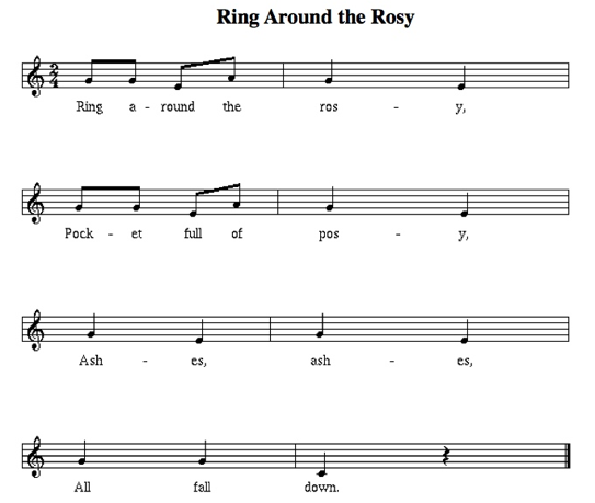 4 Note Songs: Ring Around the Rosy
